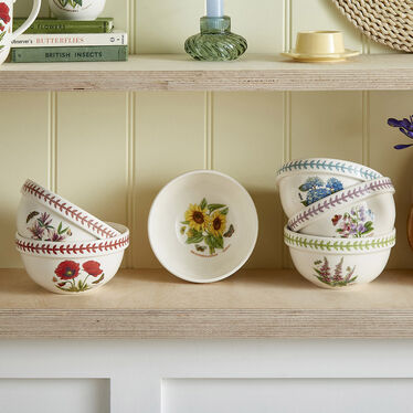 Botanic Garden Meadow 5" Stacking Bowls Set of 6 Botanic Garden Meadow 5" Stacking Bowls Set of 6